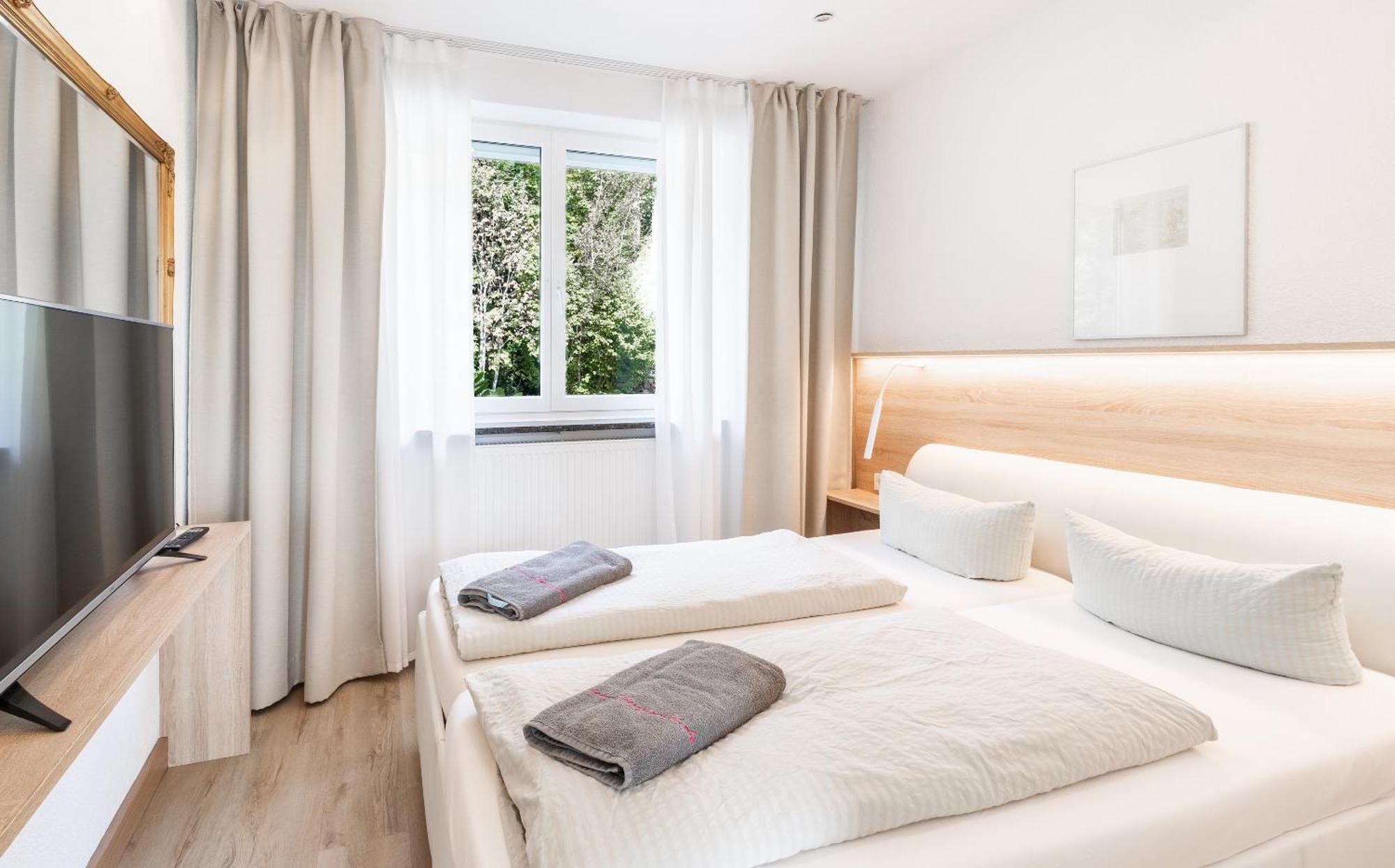 Ferienwohnungen Appartements Bergwald Scheidegg Buitenkant foto