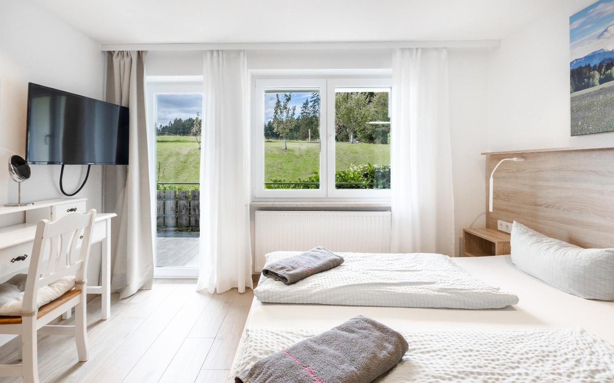 Ferienwohnungen Appartements Bergwald Scheidegg Kamer foto