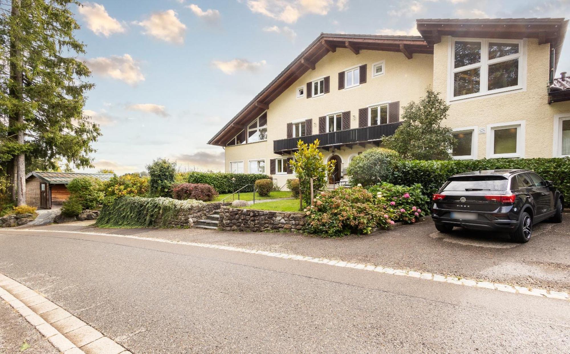 Ferienwohnungen Appartements Bergwald Scheidegg Buitenkant foto